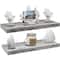 Sorbus 23.7" Extra Long Decorative Floating Shelves, 2ct.